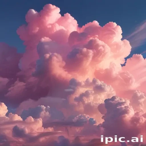 pink cloud background