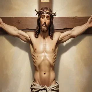 picture of jesus on cross