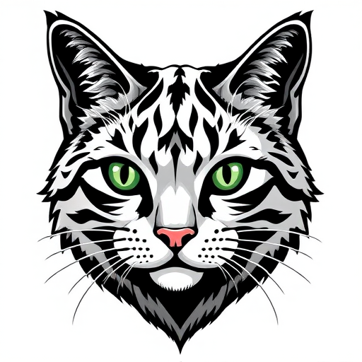 cat head png