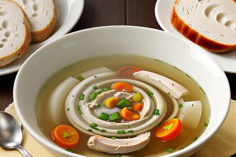 what to serve with chicken soup