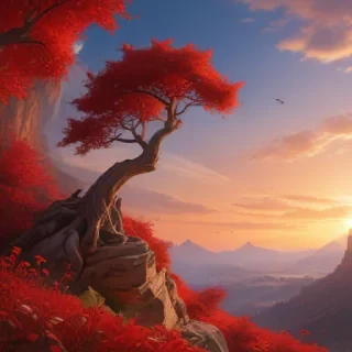 aesthetic red bg