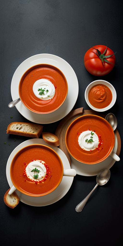 what to eat with tomato soup