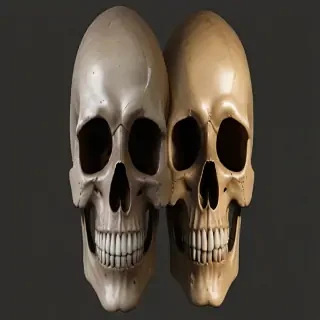 skull face png
