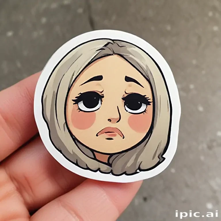 sad sticker