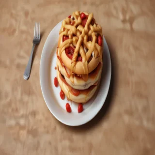 animated food
