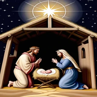 free christmas nativity images
