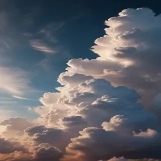 clouds no background