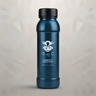 water bottle mockup
