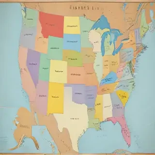 map of the usa states