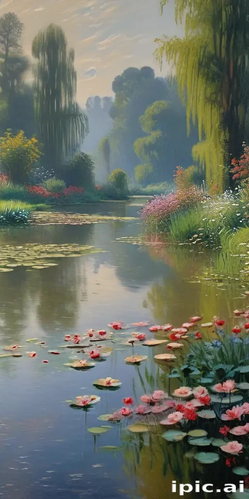 monet paintings wallpaper