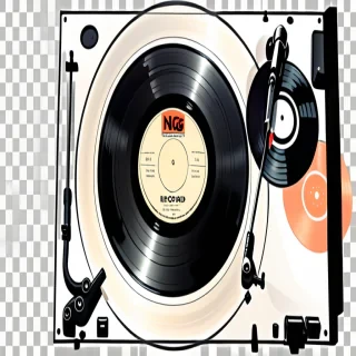 transparent record png
