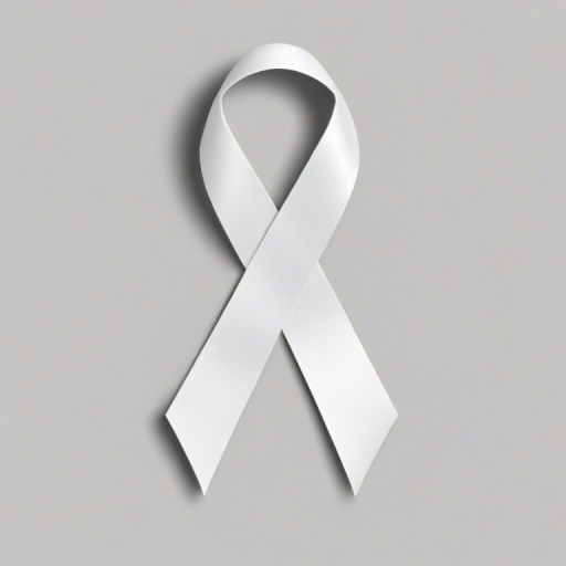 white ribbon png