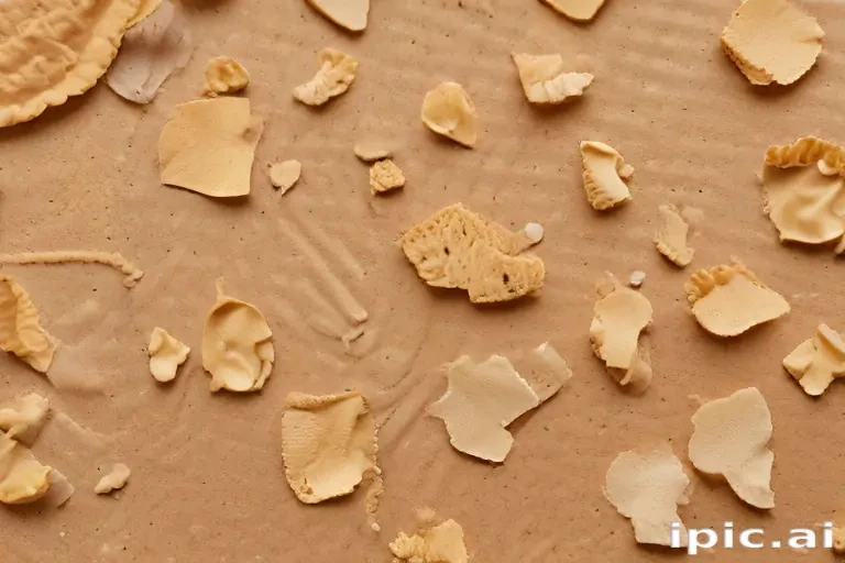 crumble paper background