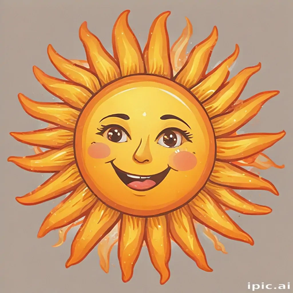 cartoon sun png