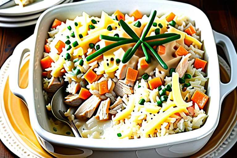 mamaw's chicken and rice casserole