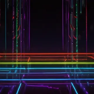 neon back ground