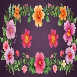 flower border clipart