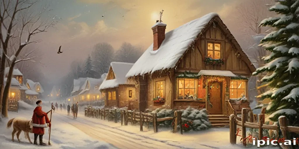 antique christmas images