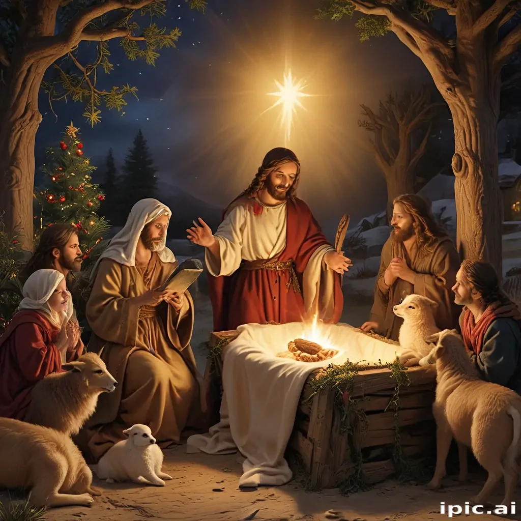 merry christmas jesus images