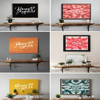 wall art mockups