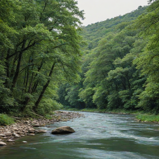 background river
