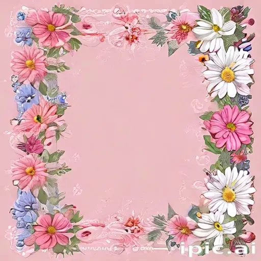 clipart borders flowers