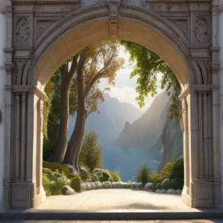 archway clipart