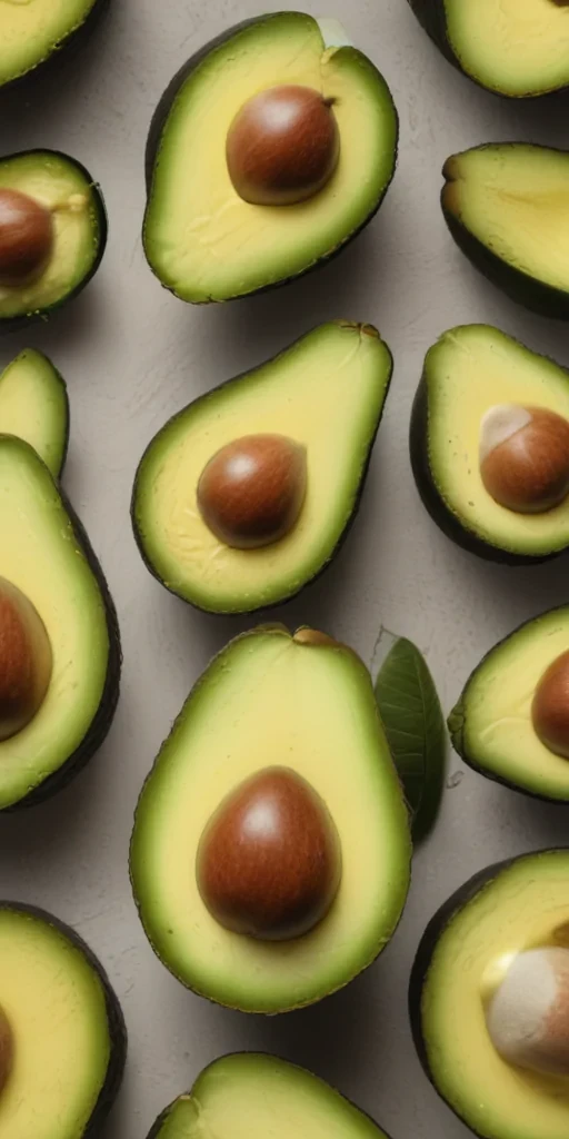 avocado drawing