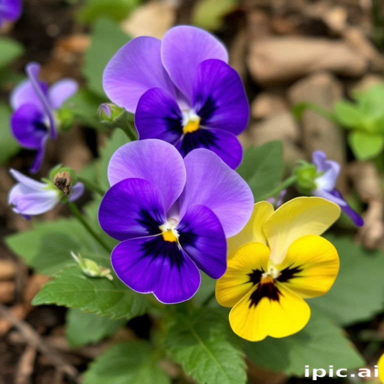 violets png