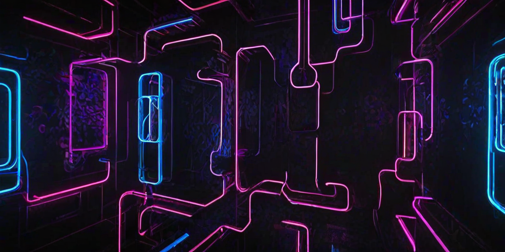 coolest neon wallpaper