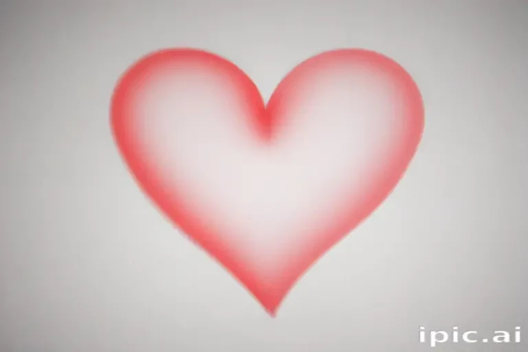 blurred heart