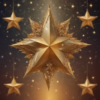 christmas stars clip art