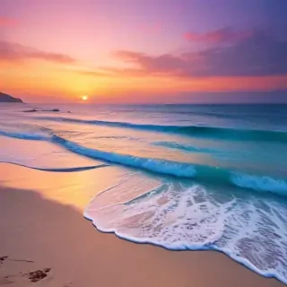 ios beach wallpaper