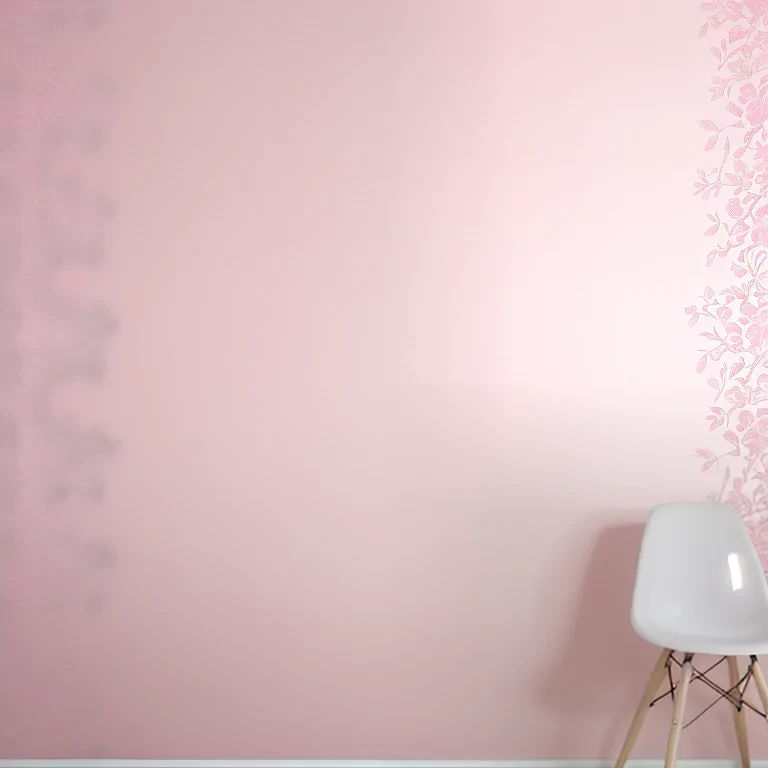 pink wall paper