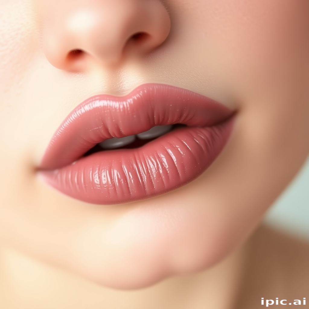 Dusty mauve lips with a powdery finish, "Vintage Bloom" features a soft, diffused edge and a subtle rose gold undertone for a romantic, retro-inspired look