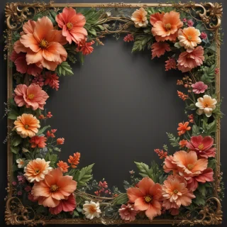 floral frame