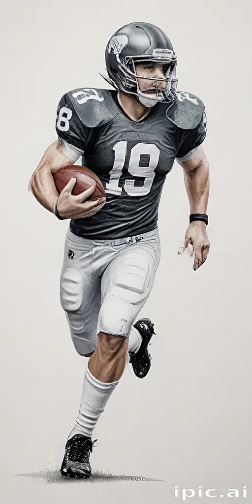 football drawing