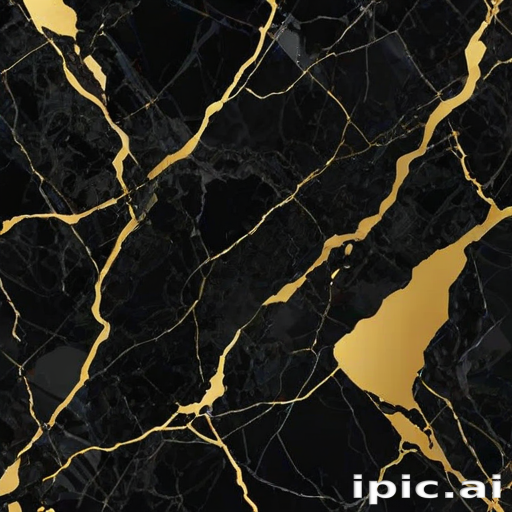 black and gold marble background