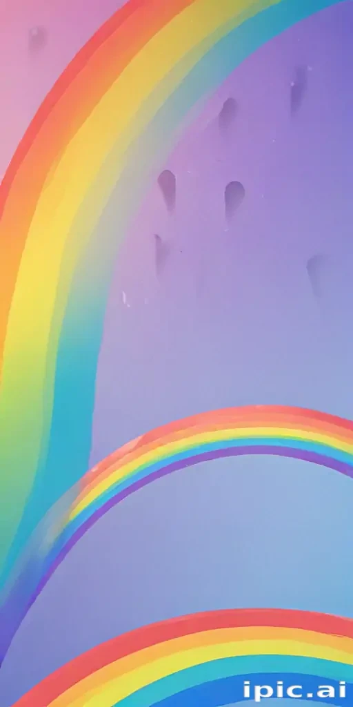 rainbow transparent background