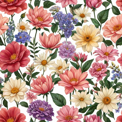 aesthetic flowers png