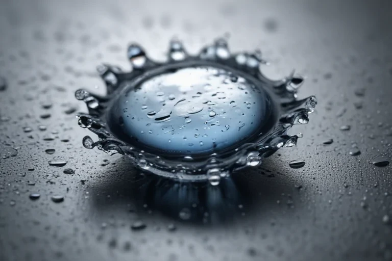 water droplets transparent