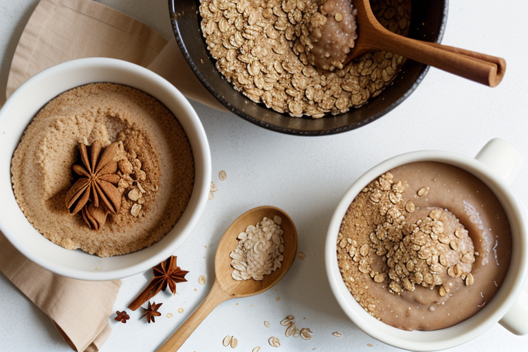 brown sugar and cinnamon oats