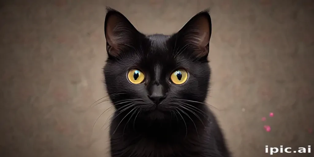cute black cat wallpaper