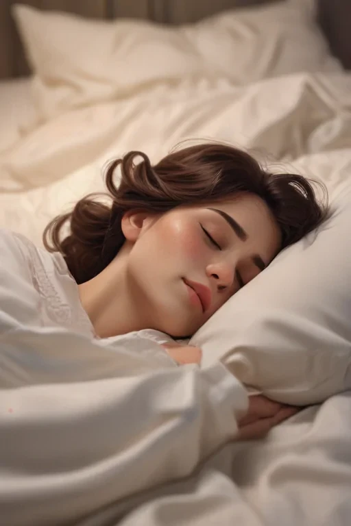 cartoon people sleeping