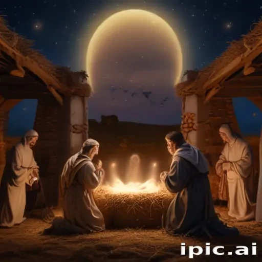 free nativity scene background images