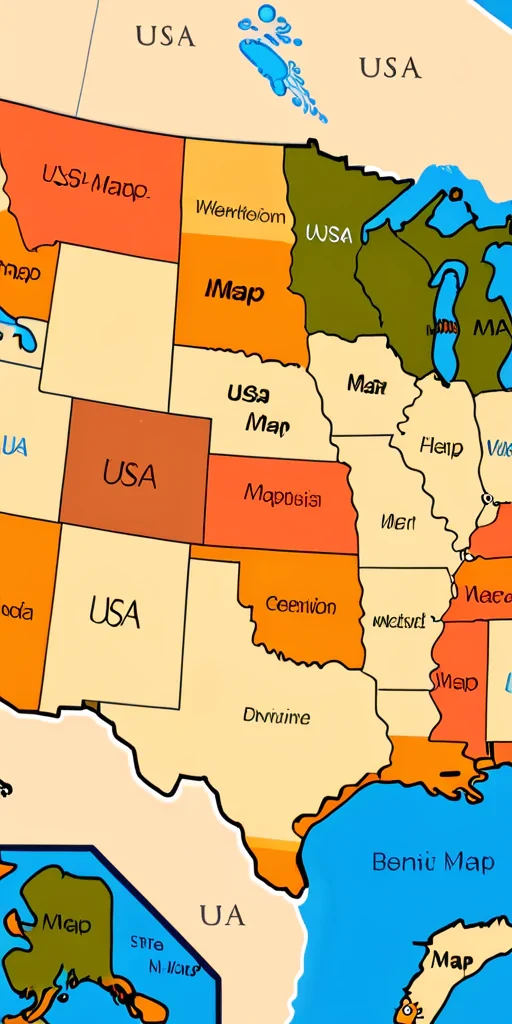usa map