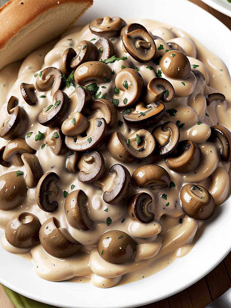 olive garden creamy mushroom sauce