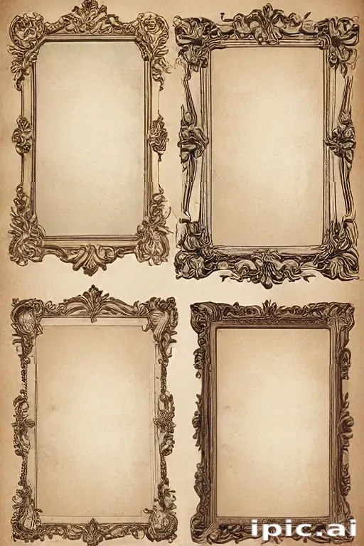 vintage frames png