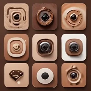 aesthetic instagram highlight covers brown
