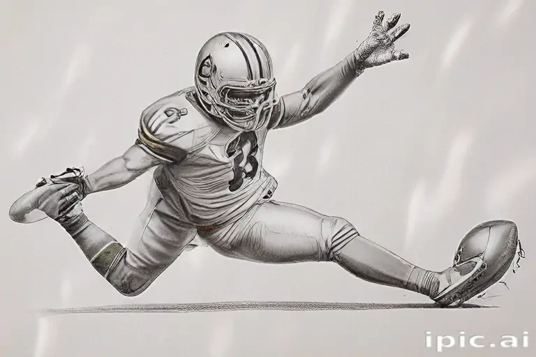 football drawing